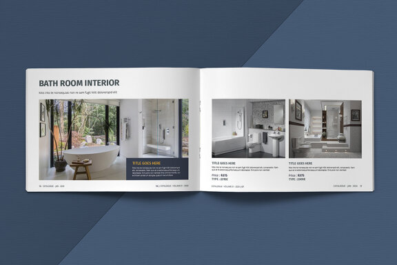 Landscape Catalogue Template
