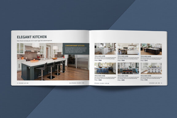 Landscape Catalogue Template