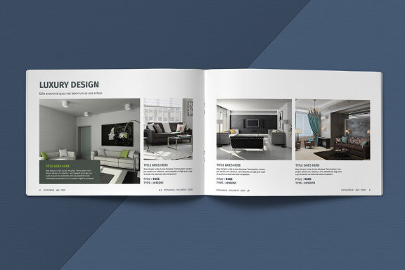 Landscape Catalogue Template