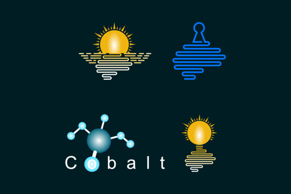 Cobalt atom brain lamp keyhole - Free Logo Shapes