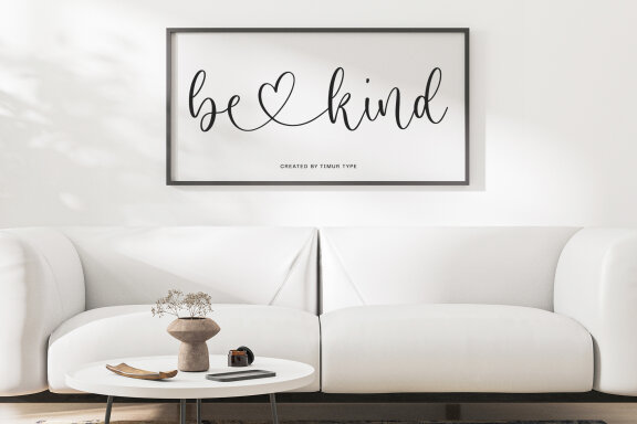 Katrine - Modern script font