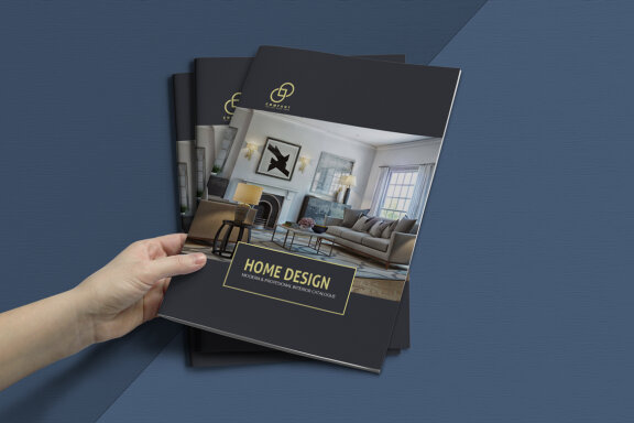 A5 Interior Catalogue Template