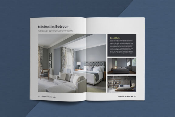 A5 Interior Catalogue Template