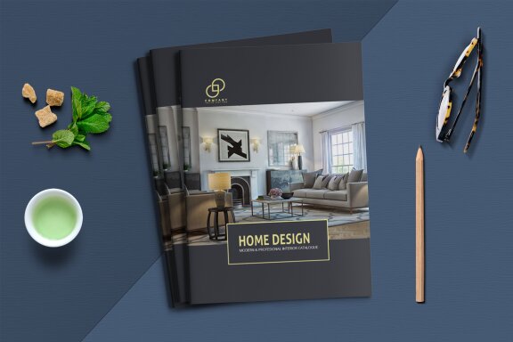 A5 Interior Catalogue Template