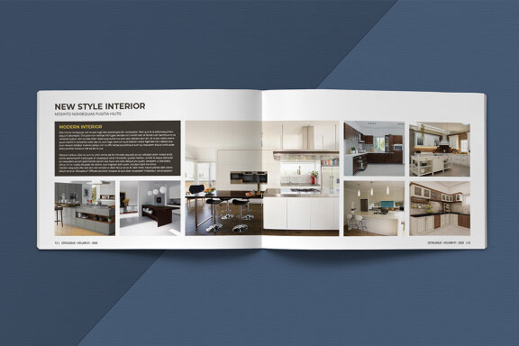Landscape Catalogue Template