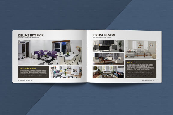 Landscape Catalogue Template