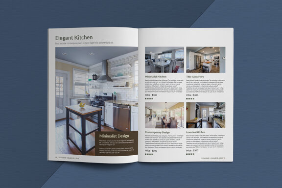Interior Catalogue Template