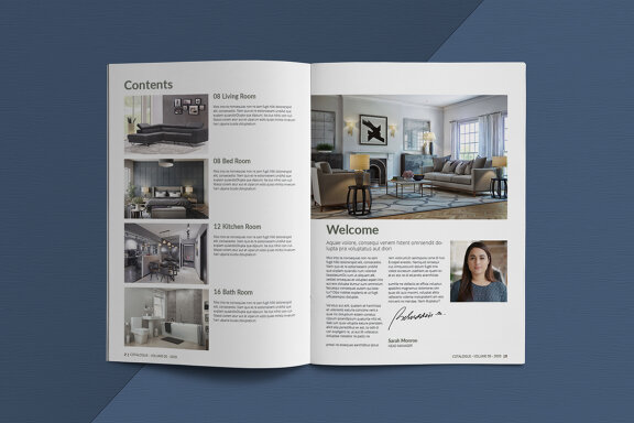 Interior Catalogue Template