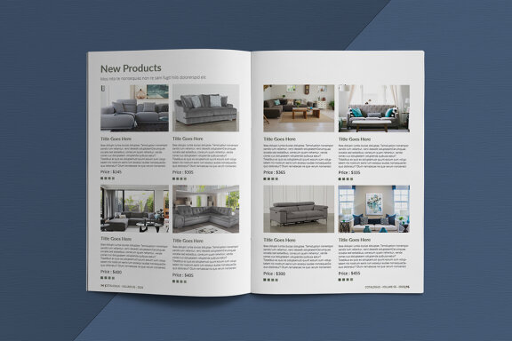 Interior Catalogue Template