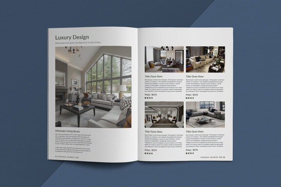 Interior Catalogue Template