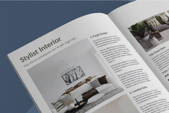 Interior Catalogue Template