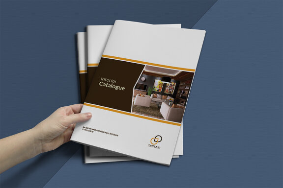 A5 Interior Catalogue Template