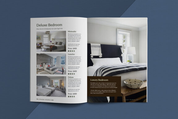 A5 Interior Catalogue Template