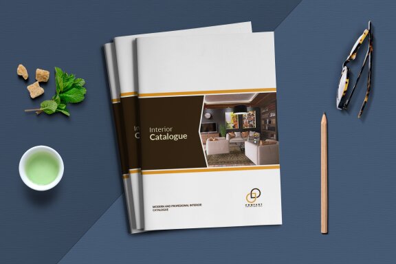 A5 Interior Catalogue Template