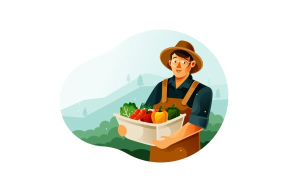 Harvest Vegetables - Free Illustration