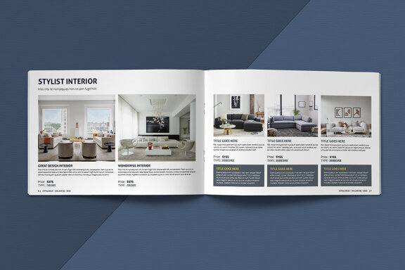 Landscape Catalogue Template