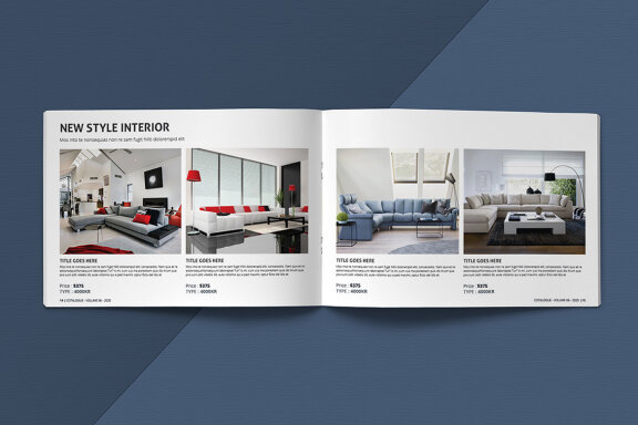 Landscape Catalogue Template