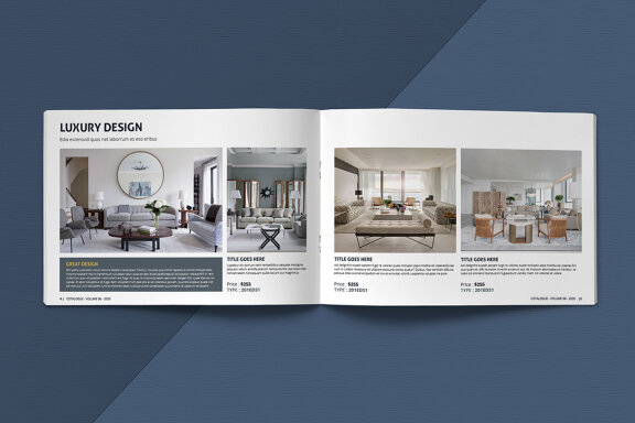 Landscape Catalogue Template