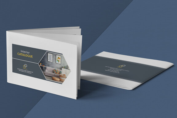 A5 Landscape Catalogue Template