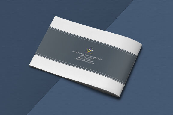 A5 Landscape Catalogue Template