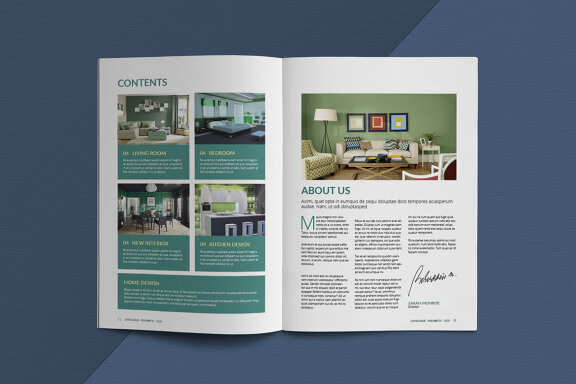 Interior Catalogue FREE Template