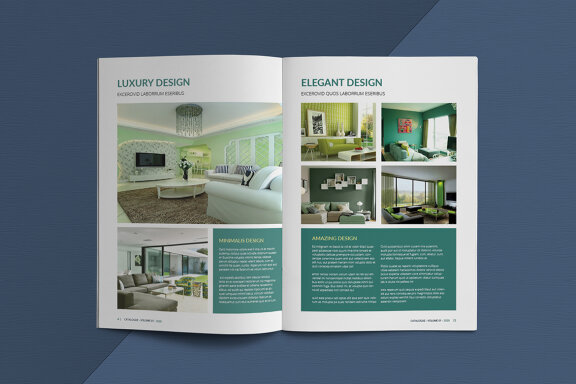 Interior Catalogue FREE Template