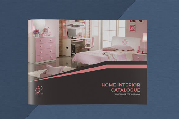 A5 Home Interior Catalogue Template