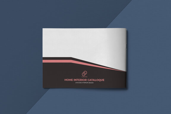 A5 Home Interior Catalogue Template