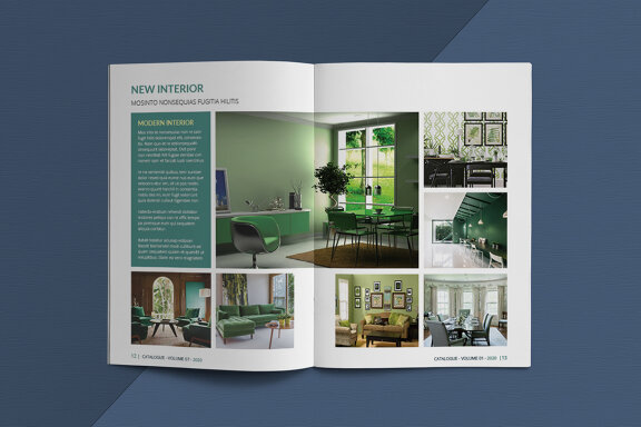 A5 Interior Catalogue Template