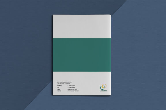 A5 Interior Catalogue Template