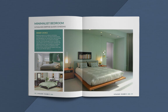 A5 Interior Catalogue Template