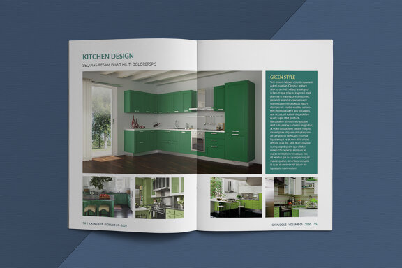 A5 Interior Catalogue Template