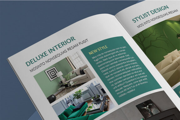 A5 Interior Catalogue Template
