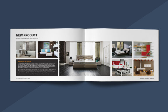 Interior Catalogue Template