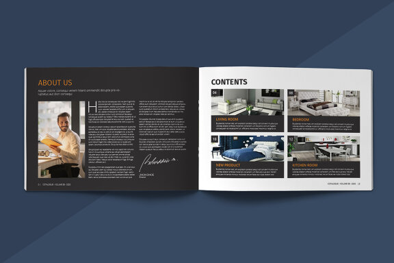 Interior Catalogue Template