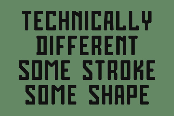Syntak Techno Display Sans Font