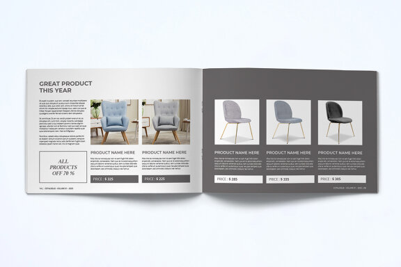 Modern Catalogue Template
