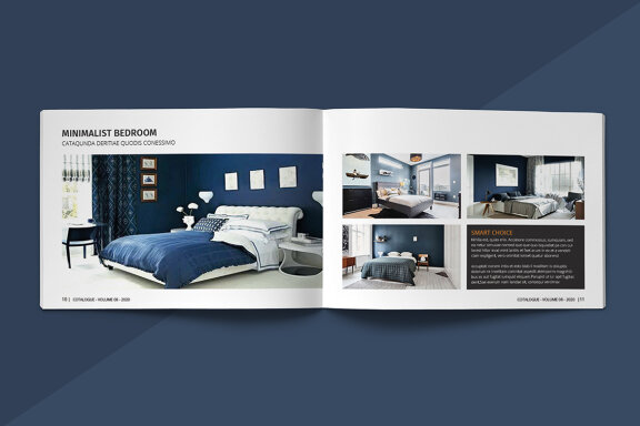 A5 Interior Catalogue Template