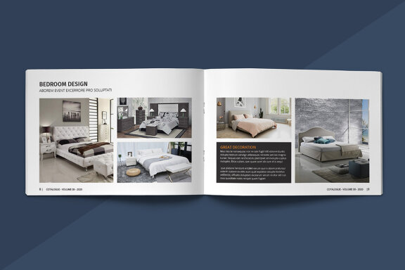 A5 Interior Catalogue Template