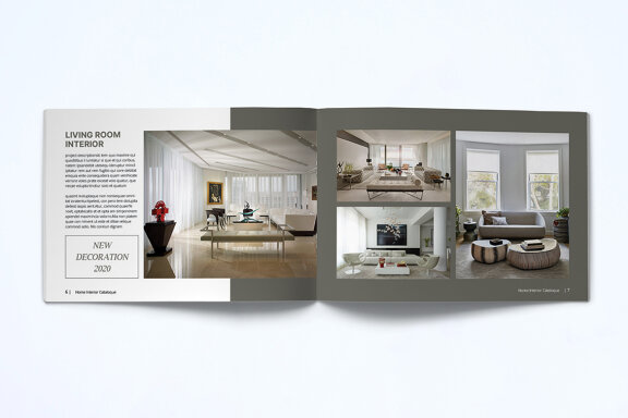 A5 Modern Catalogue Template