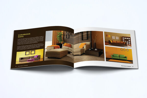 A5 Modern Catalogue Template