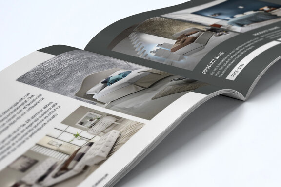 A5 Modern Catalogue Template