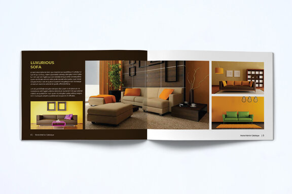 A5 Modern Catalogue Template