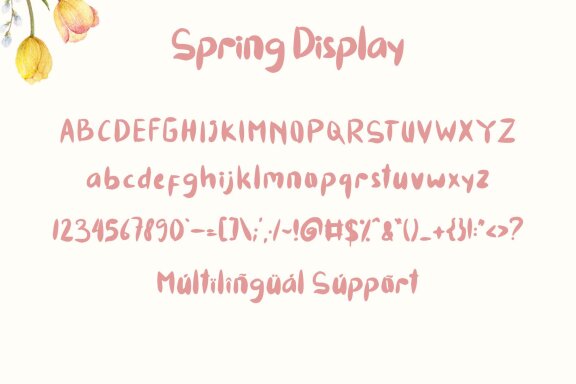 Spring Display