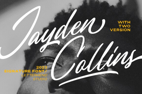 Jayden Collins - Signature Font