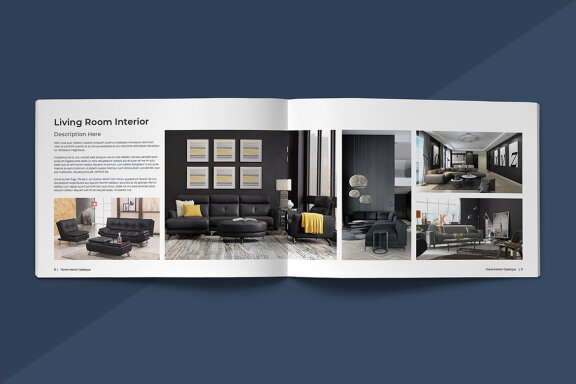 Home Interior Catalogue Template