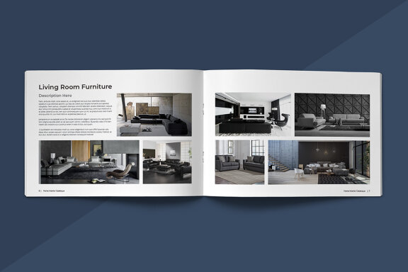 Home Interior Catalogue Template