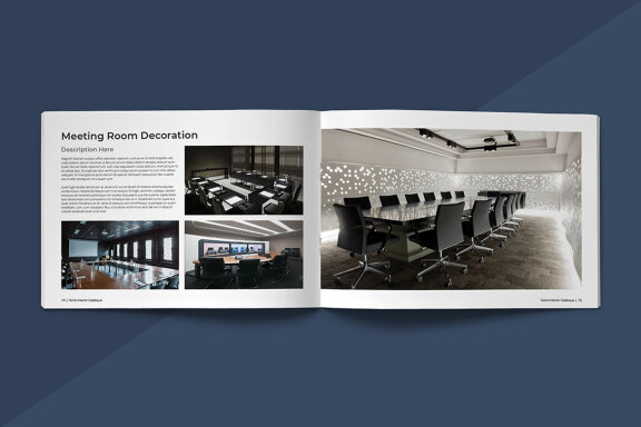 Home Interior Catalogue Template