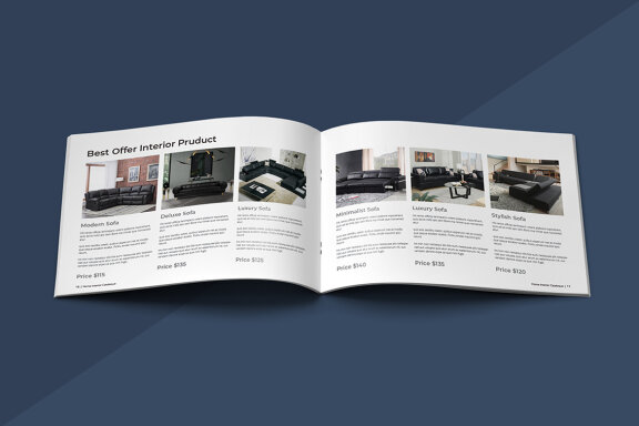 Home Interior Catalogue Template