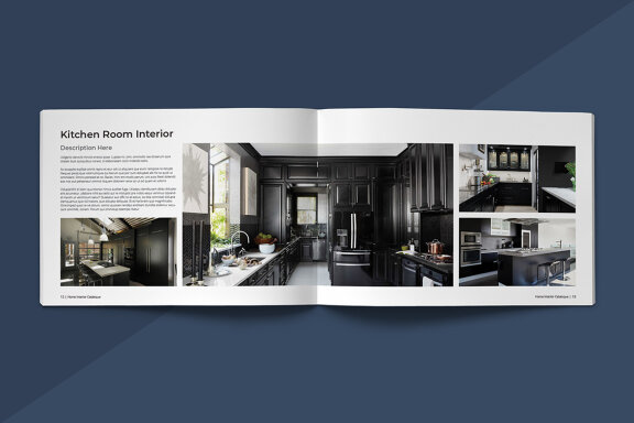 Home Interior Catalogue Template